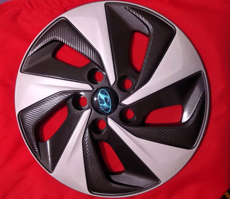 NEW Hyundai Ioniq Carbon 15" Wheel Trim Hub Cap Cover 5 Bolt