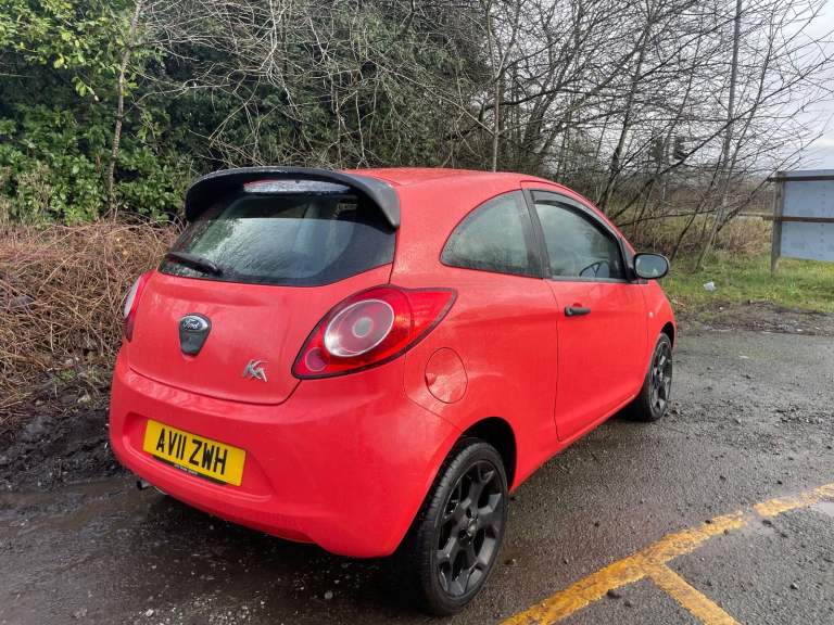 FORD KA 1.2 STUDIO S/S 11 REG RED 3 DOOR MOT SEPTEMBER 2ND 2026 TAX £35 LOW INSURANCE 50+MPG 