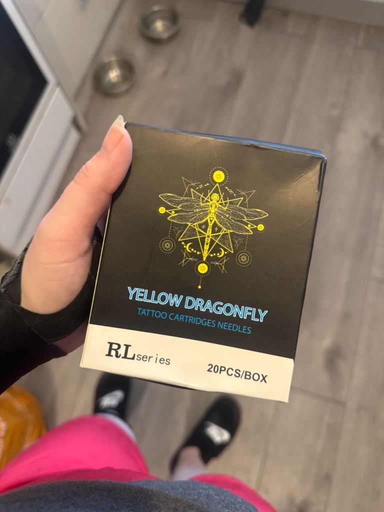 Yellow Dragonfly RL Series Tattoo Cartridges - Brand New Box
