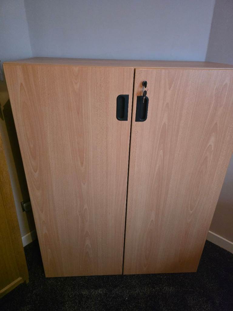 Lockable cupboard