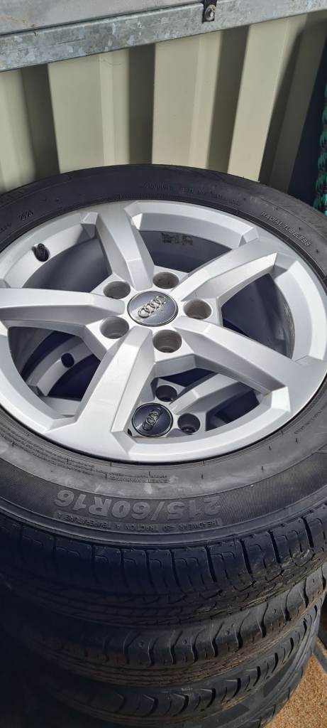Audi 16 Inch Alloy Wheels and tyres Alloys