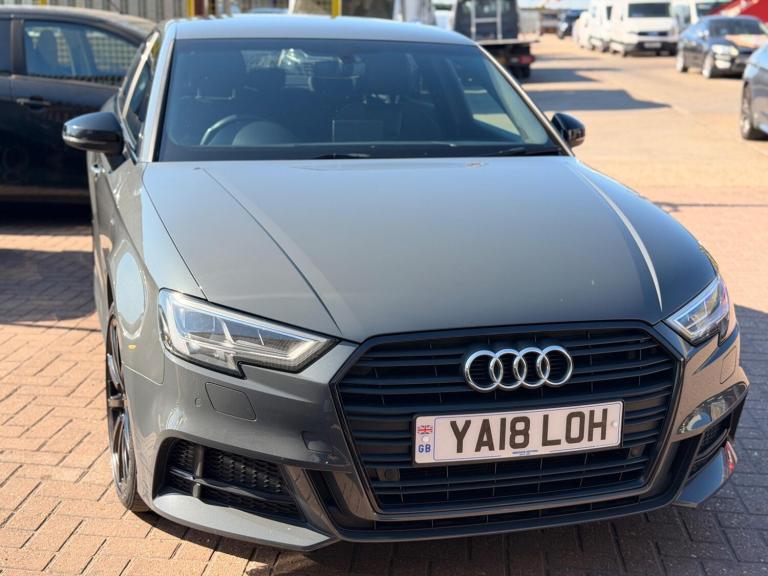 2018 Audi A3 1.5 TFSI Black Edition 4dr S Tronic SALOON PETROL Automatic