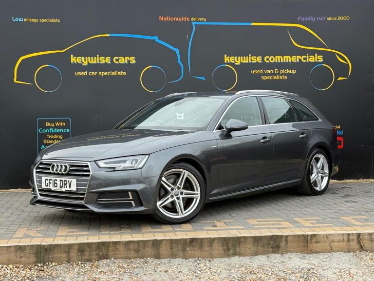 2016 Audi A4 Avant 2.0 TDI S line S Tronic Euro 6 (s/s) 5dr ESTATE Diesel Automatic