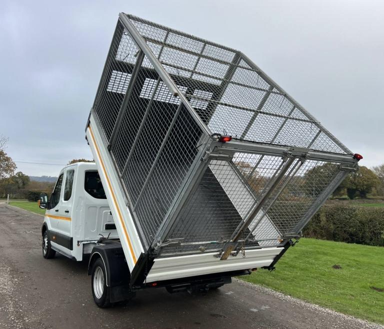 FORD TRANSIT 2.0 350 EcoBlue CAGED TIPPER White Manual Diesel 2018
