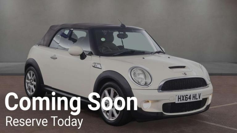 2014 MINI Convertible 1.6 Cooper S Auto 2dr Convertible Petrol Automatic