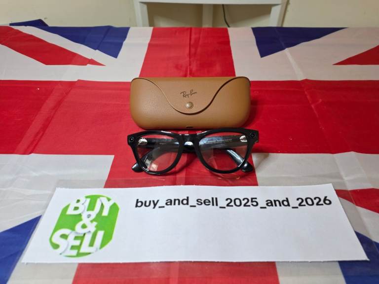 Ray-Ban Meta RW4010 Skyler, Shiny Black, M