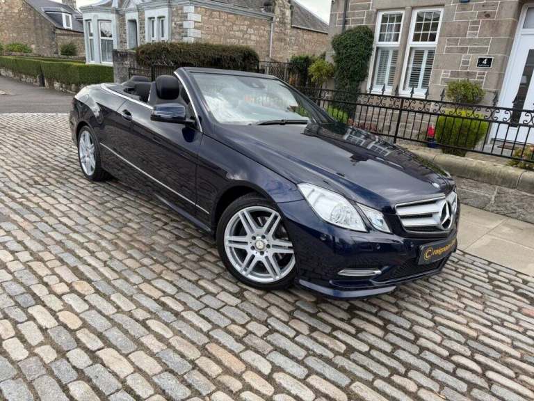 2013 Mercedes-Benz E Class 2.1 E220 CDI BlueEfficiency Sport Cabriolet 2dr Diesel G-Tronic+ Euro ...