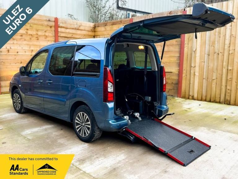 2018 Peugeot Partner Tepee 5 Seat Wheelchair Accessible Disabled Access Vehicle WAV MPV Diesel Ma...