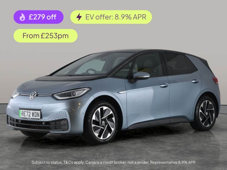 2022 Volkswagen ID.3 Pro Performance 58kWh Family Hatchback 5dr Electric Auto (204 ps) - HEATED  ...