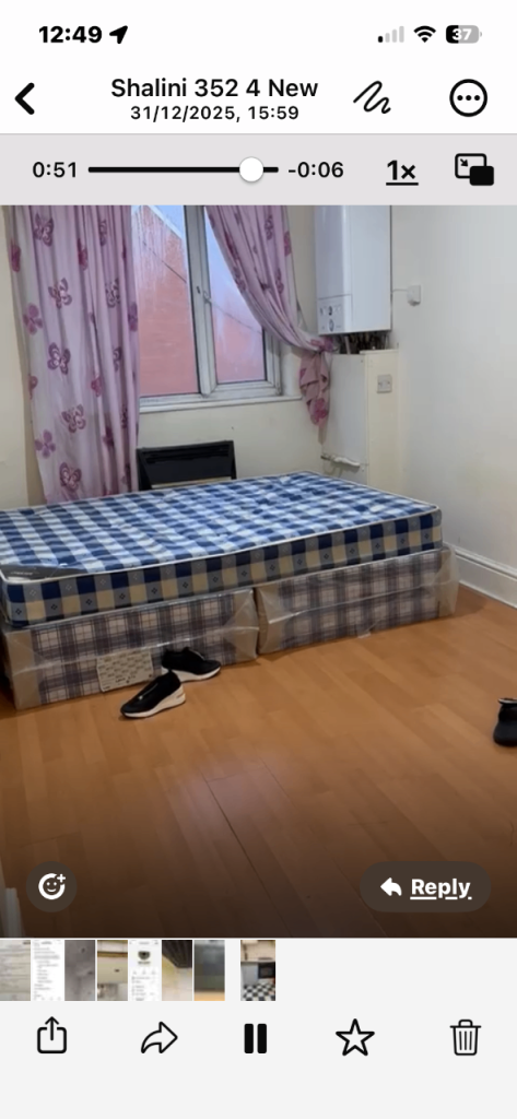 Studio flat fully furnished le5 0sa