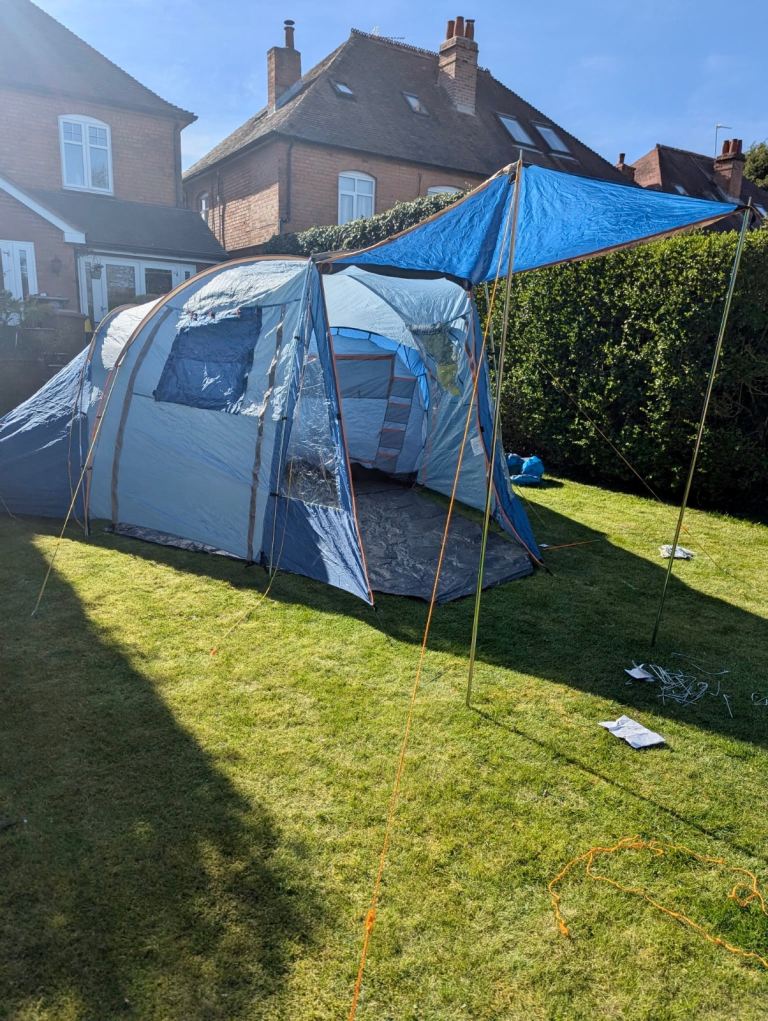 6 person family tent - used