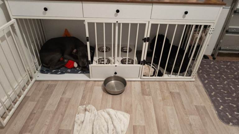 Quick sale COSTWAY Large Dog Crate Furniture