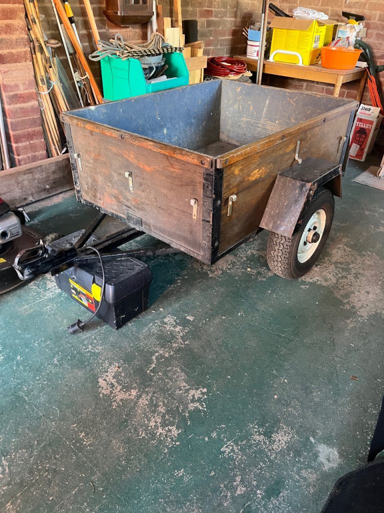 Solid Wooden Trailer