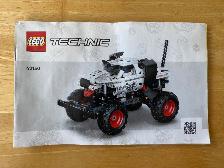 LEGO TECHNIC: 2in1 PullBack Monster Jam Dalmatian - 42150