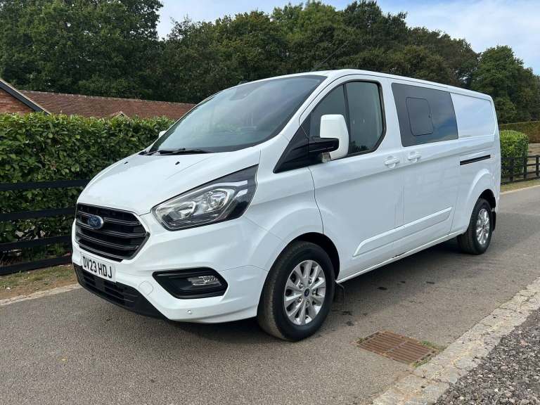 2023 Ford Transit Custom 2.0 320 EcoBlue Limited Crew Van L2 H1 Euro 6 (s/s) 5dr PANEL VAN Diesel...
