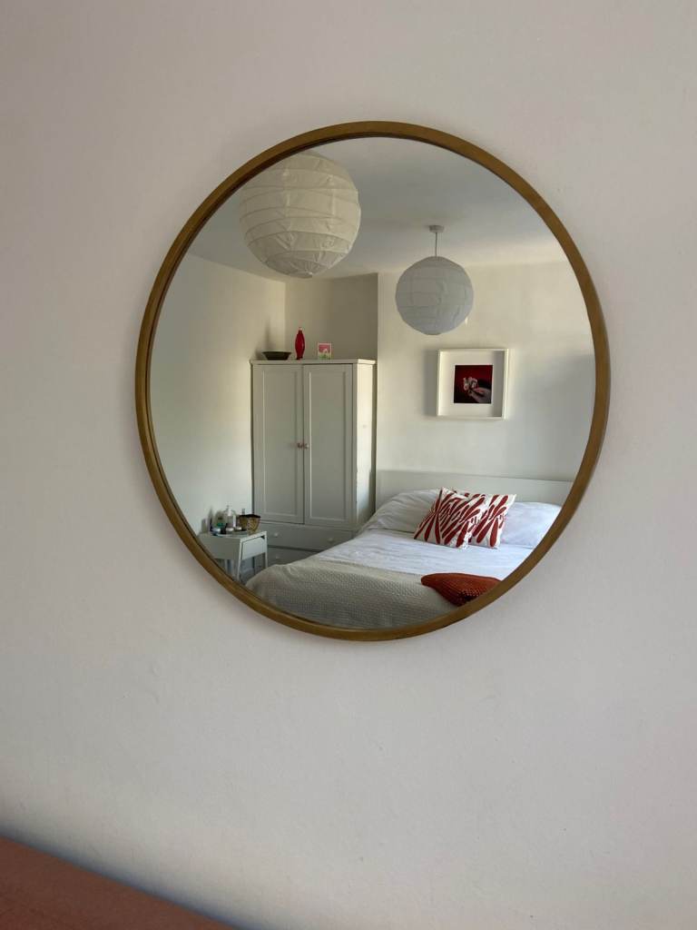 Beautiful oval mirror 