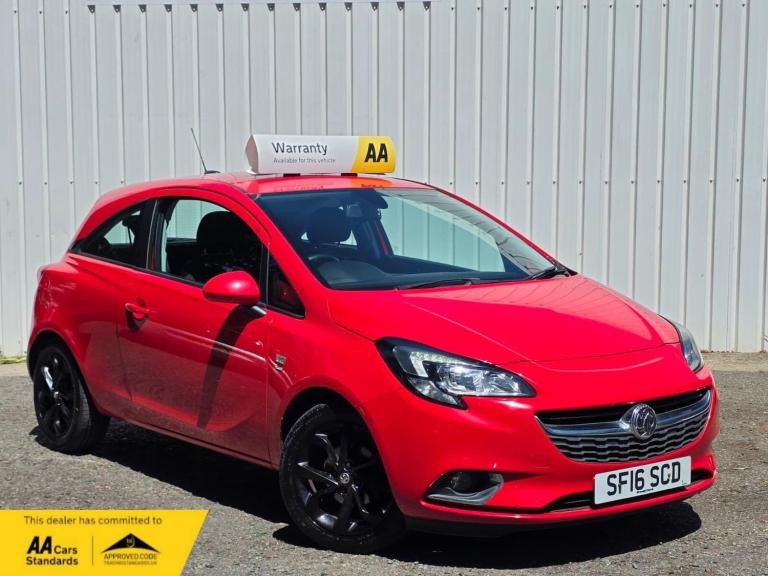2016 Vauxhall Corsa 1.4i ecoFLEX SRi Euro 6 3dr HATCHBACK Petrol Manual