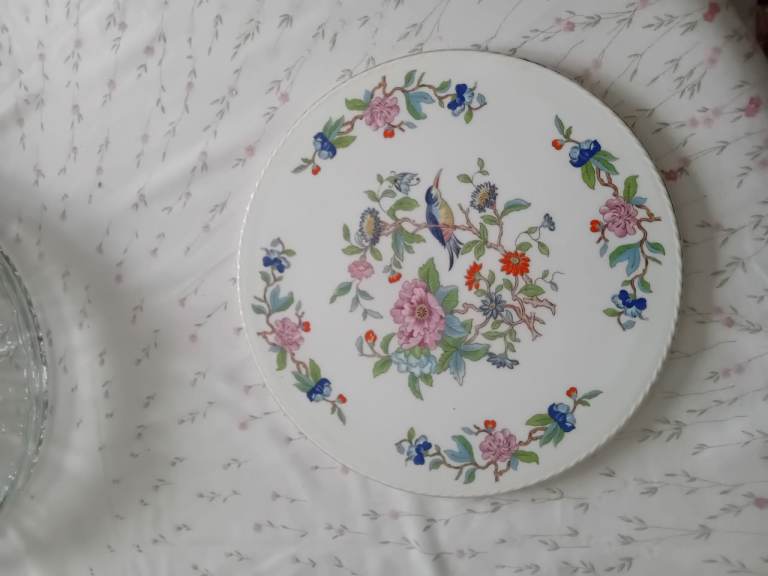 Vintage Aynsley cake platter