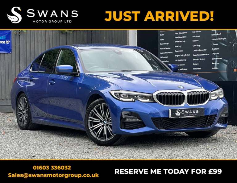 2019 BMW 3 Series 2.0 320d M Sport Saloon 4dr Diesel Manual Euro 6 (s/s) (190 ps) Saloon Diesel M...
