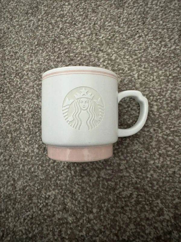 Starbucks Korea 2023 Cherry Blossom Pink Line Mug 296ml