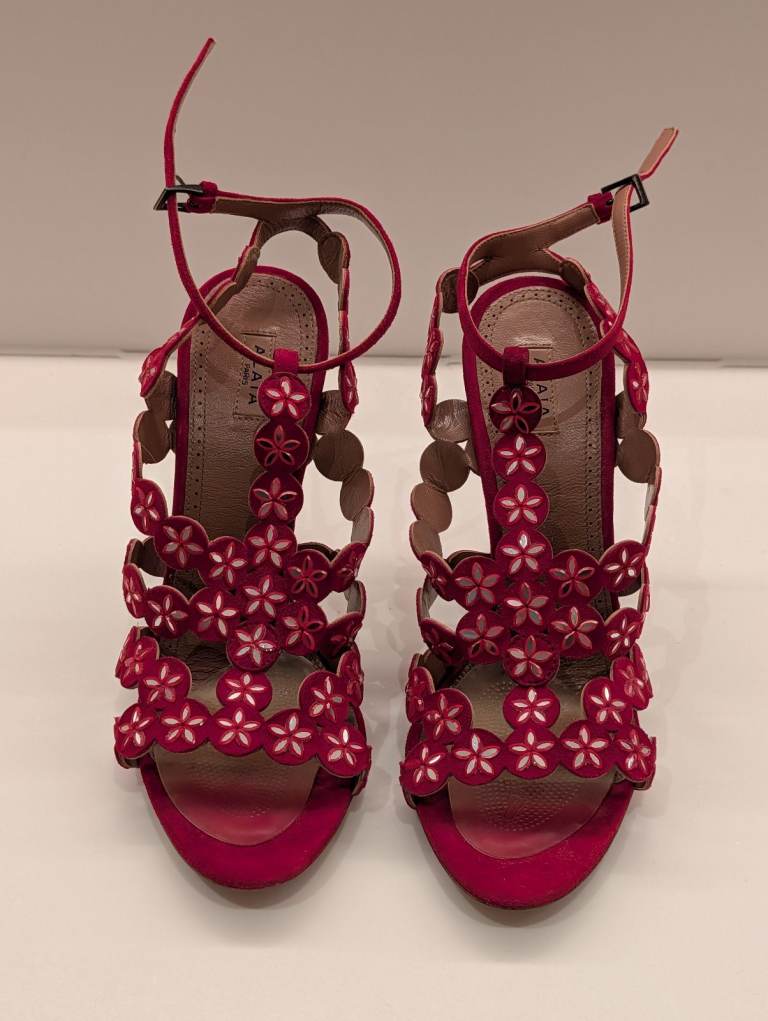 Alaia Paris Red Suede Heels – As Good As New, Size 40