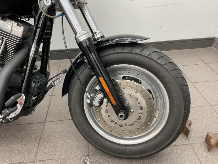 HARLEY-DAVIDSON DYNA FXDF FAT BOB BLACK 2008 08 REG 14,698 MILES, 1584CC