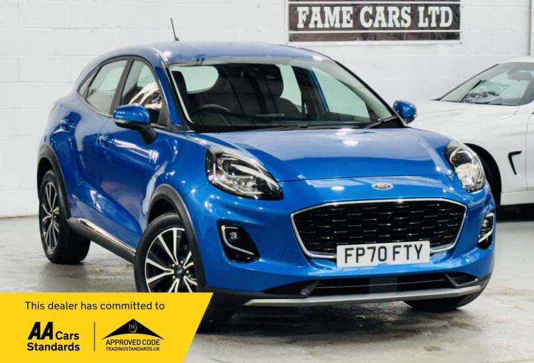 2020 Ford Puma 1.0T EcoBoost MHEV Titanium Euro 6 (s/s) 5dr HATCHBACK Petrol Manual
