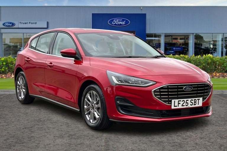 2025 Ford Focus 1.0T EcoBoost MHEV Titanium Hatchback 5dr Petrol Hybrid Manual Euro 6 (s/s) Hatch...