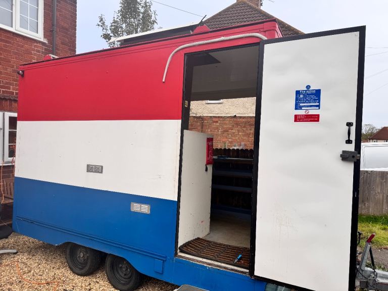 High output catering trailer