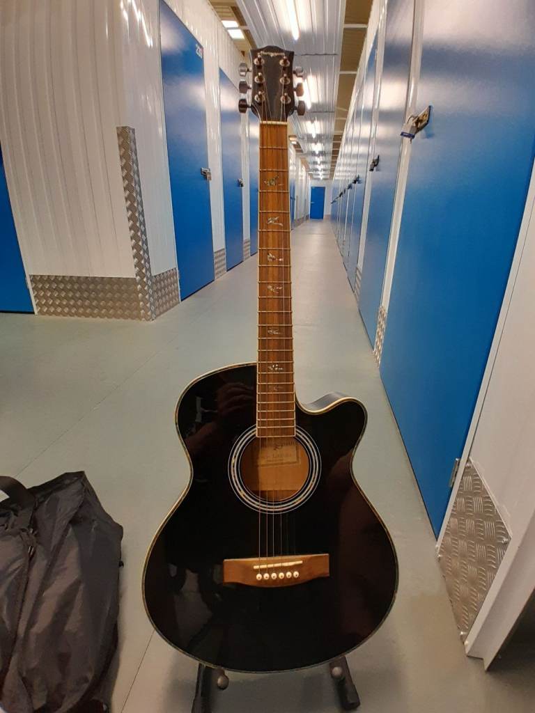 Martin Smith Acoustic Guitar - Black, Great Condition