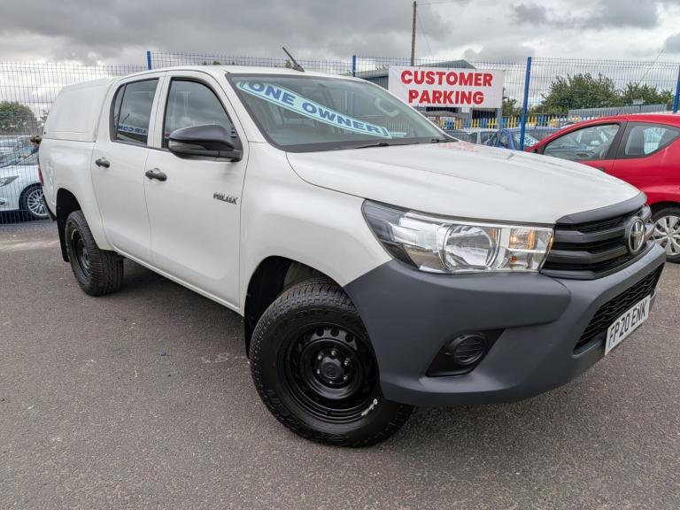 2020 Toyota Hilux 2.4 D-4D Active Double Cab 4x4 Euro 6, One Owner