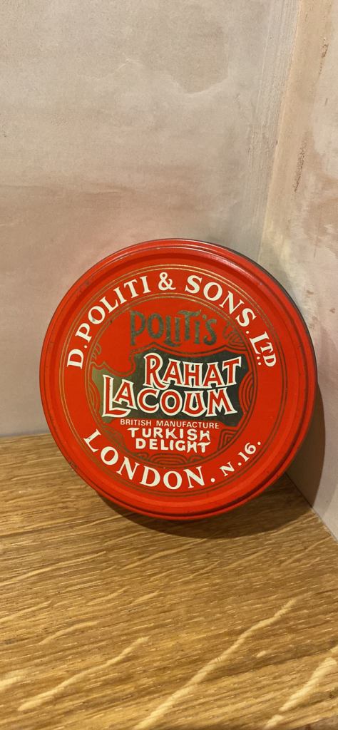 Turkish delight tin 