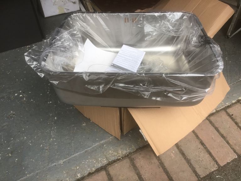 Under mount kitchen sink 500 X 400mm