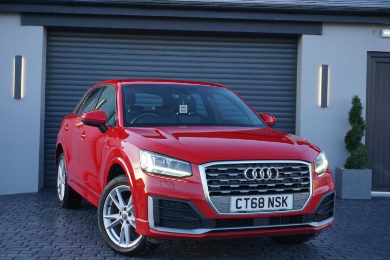 2019 Audi Q2 30 TDI S Line *STUNNING Q2 IN RED FASH IMMACULATE* ESTATE Diesel Manual