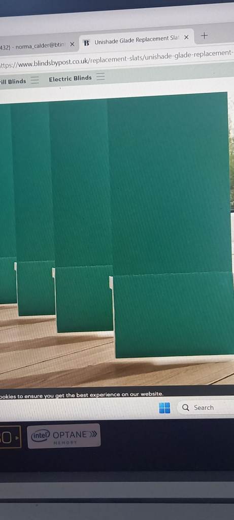 Replacement vertical blinds