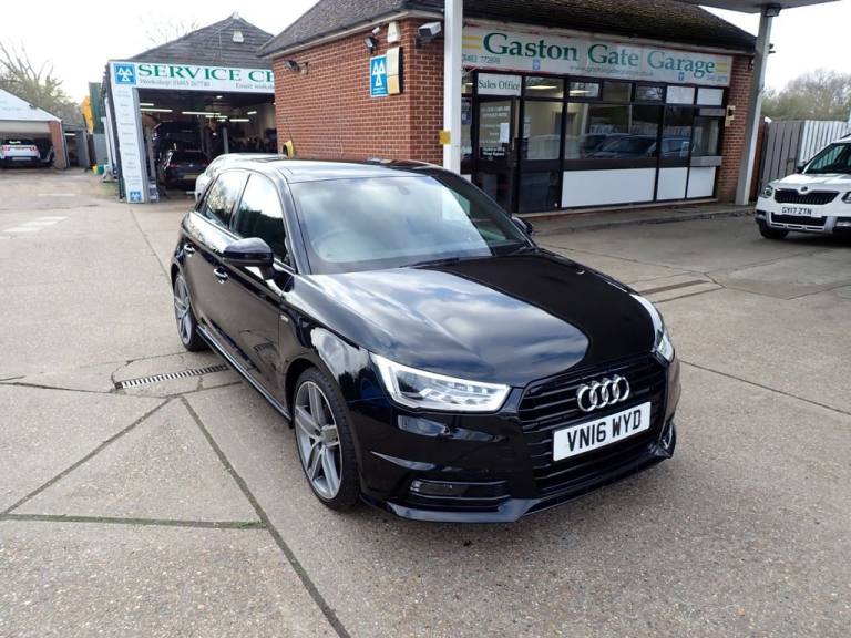 2016 16 AUDI A1 1.4 TFSI COD BLACK EDITION SPORTBACK 5DR PETROL MANUAL EURO 6 (S