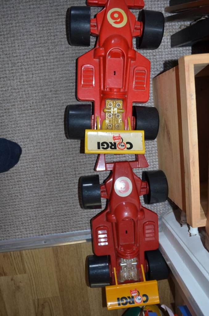 X2  CORGI CARS CAR STORAGE SPORTS CARS