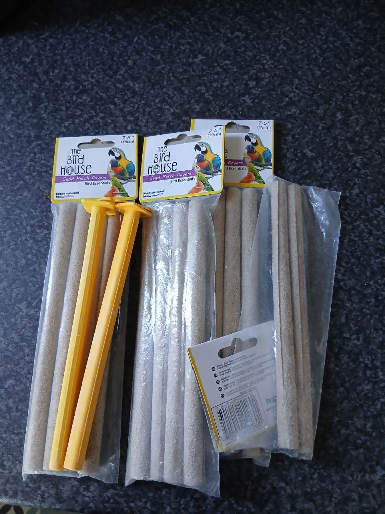 New The Bird House Bird Perches – Wood & Plastic