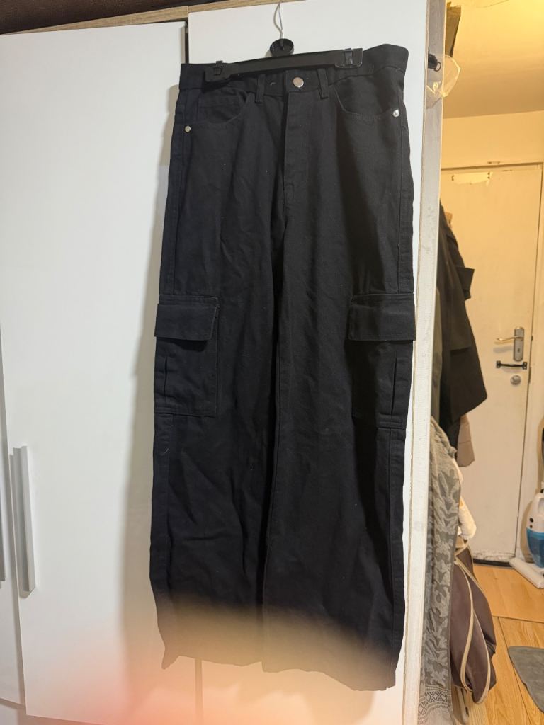 Cargo black pants women’s 