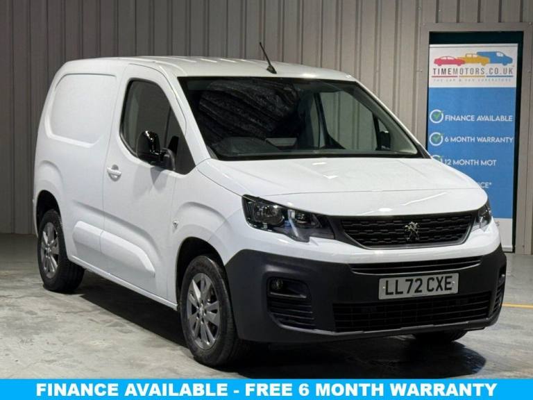 2022 72 PEUGEOT PARTNER 1.5 BLUEHDI 1000 ASPHALT PREMIUM STANDARD PANEL VAN 5DR 