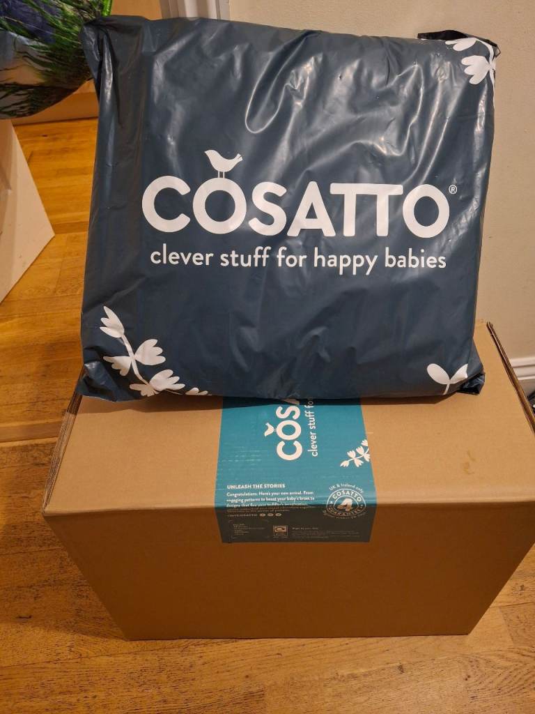 image for BNIB Cosatto Woosh 4 Stroller & Footmuff