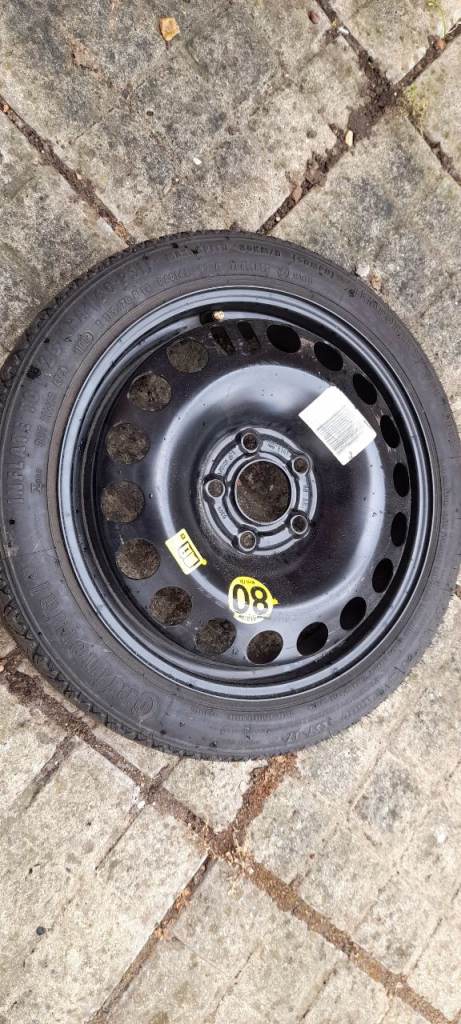spare wheel/tyre (spacesaver)