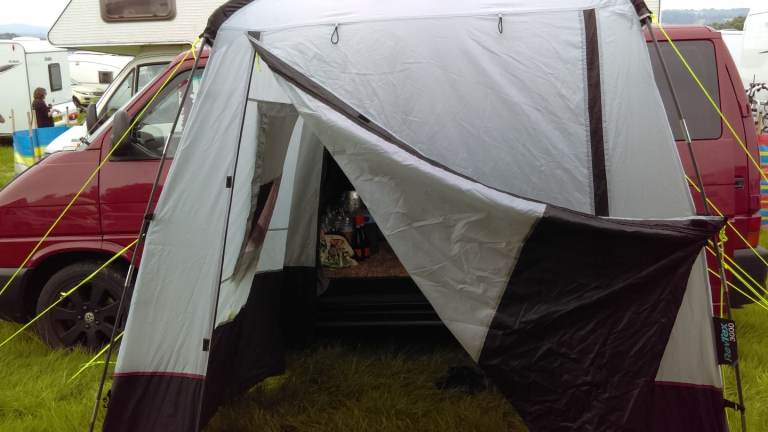 Transporter small awning 
