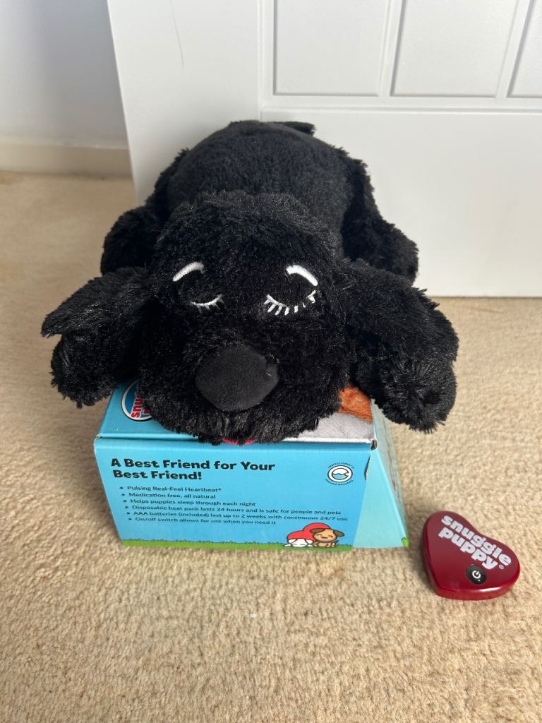 Original snuggle puppy anxiety/calming plush toy with heartbeat 
