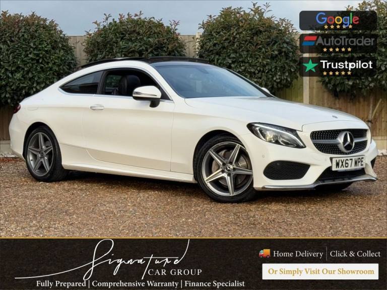 2017 Mercedes-Benz C Class 2.1 C220d AMG Line (Premium) Coupe 2dr Diesel G-Tronic+ Euro 6 (s/s) (...