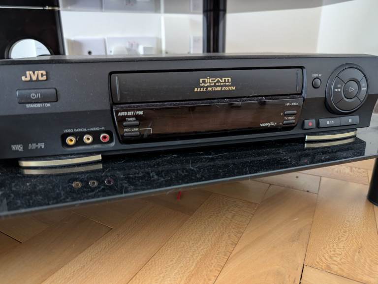 JVC HR-J660EK VHS VCR Hi-Fi NICAM PAL B.E.S.T. Picture Remote Working