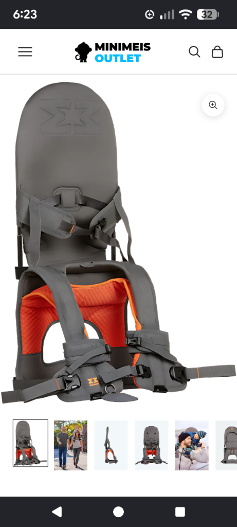 Minimeis child shoulder carrier