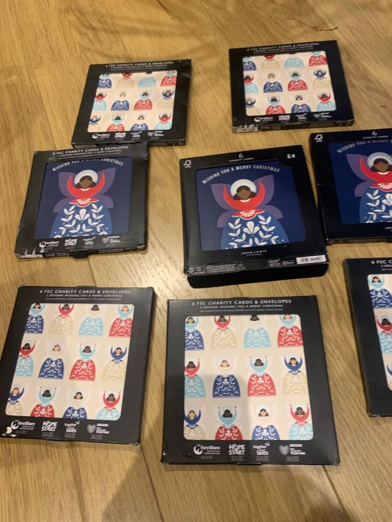 WAITROSE CHARITY CHRISTMAS CARDS - HALF PRICE