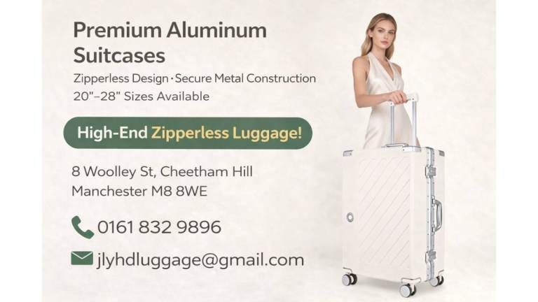 Suitcases Manchester / Leeds – Cabin from £10 | 2pc Sets from £35 | UK Delivery