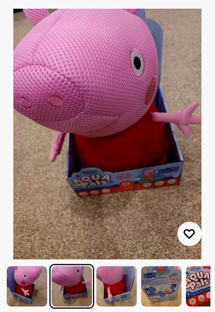 Wahu Aqua Pals Peppa Pig!